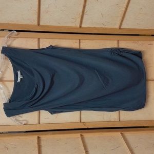 Cabi blue tank top blouse size XS